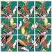 B Dazzle Woodpeckers Scramble Squares 9 Piece Puzzle