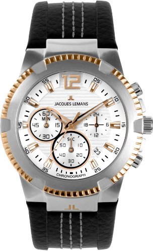 Jacques Lemans Herrenuhr POWERCHRONO 2010 1-1455E Preisvergleich