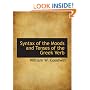 Syntax of the Moods and Tenses of the Greek Verb