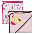 Just One Year- 2pk Towel - Pink