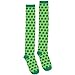 AMSCAN 393272 Shamrock Knee high socks One Size Green