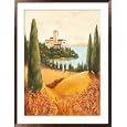 Rocca Bella Framed Framed Art Poster Print by Claudia Ancilotti, 26x34