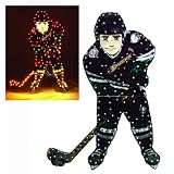 44" NHL Anaheim Ducks Outdoor Lighted Hockey Player Lawn Figure Decoration
