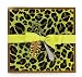 Mud Pie Leopard Glass Serving Board Set w/Spreader