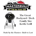 Masterbuilt 10040106 Kingsford 18-1/2-Inch Kettle Grill