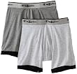 Champion Mens Performance 2 Pack Stretch Boxer Brief