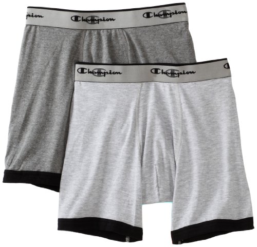 Champion Men's Performance 2 Pack Stretch Boxer Brief