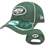 NFL Unisex Adult New York Jets Hurry Up O 940 Cap (Green, One Size Fits All)