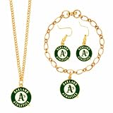 MLB Oakland Athletics Jewelry Set
