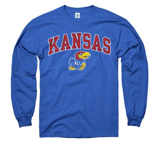 Kansas Jayhawks Royal Perennial II Long Sleeve T-Shirt