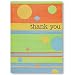 Stripes & Dots Thank You Note Cards (25 count)