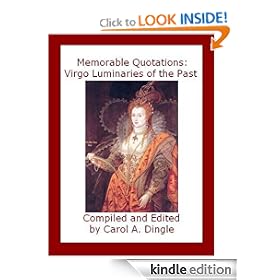 Memorable Quotations: Virgo Luminaries of the Past