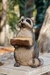 SPI Home 40069 Garden Raccoon Birdfeeder
