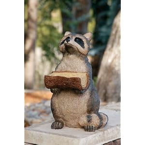 SPI Home 40069 Garden Raccoon Birdfeeder by 