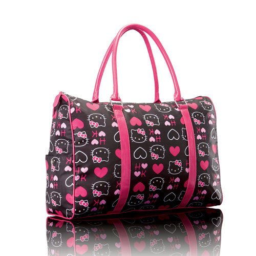 Hello Kitty Hearts Overnight Bag