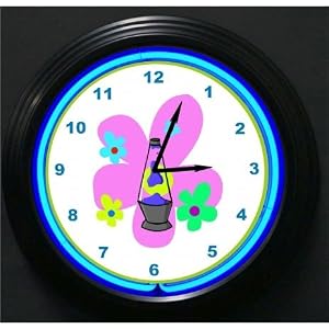 Neon Concepts 1717 Lava Lamp Neon Clock