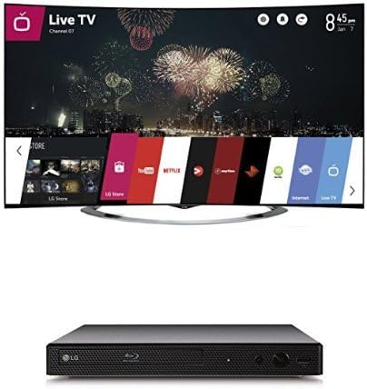 LG Electronics 65EC9700 Curved 65-Inch TV with BP350 Blu-Ray Player