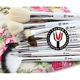 Yalmeh Professional Makeup Brush Set-Pro Antibacterial Cosmetic 12-Piece Brush Set With High Quality Case, The Professional Yalmeh Makeup Brush Set Could Be The Last Makeup Brush Set You Ever Need! Great For Travel And Gift. Different Experience With Yalmeh. Promotion Price To Be Increased Soon! FREE SHIPPING, 100% Money Back Guarantee!