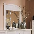 Treasures White Mirror by Klaussner Furniture