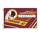 Washington Redskins NFL Field Design 3'x5' Banner Flag