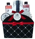Sweet Temptations Orange Spice Spa Bath and Body Gift Basket Set