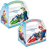 Mario Kart Wii Empty Favor Boxes (4) Party Supplies