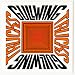 Gullwing Trucks Old School / NOS Skateboard Sticker Rare in Orange