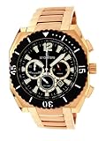 Le Chateau Rose-gold Watch w/Chrono & Military time "Sports Dinamica" Collection-5405MCHR