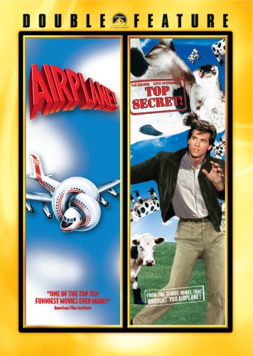 Cover art for  Airplane!/ Top Secret! (Double Feature)