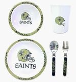 New Orleans Saints 5 Piece Children's Dinner Set by Duck House