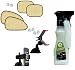 Auto Pearl - Combo Of - Chipkoo Sun Shade Curtain Beige Set of 4 , Dash Board Polish White And Car Mobile Stand RS.741.00