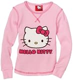 Hello Kitty Girls 2-6x Chain Stitch On Thermal Top