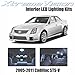 XtremeVision Cadillac STS-V 2005-2011 (12 Pieces) Cool White Premium Interior LED Kit Package + Installation Tool