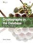 Cryptography in the Database: The Last Line of Defense