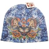 Beanie Skull Cap Kenny Hwang Tattoo Wear Blue Panther