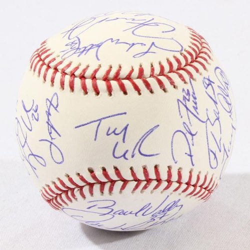 2011 St. Louis Cardinals Team Signed Baseball - Larussa, Freese, Berkman & Carpenter - Autographed Baseballs