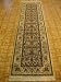 2'7 x 11'10 Beige Persian Tabriz Runner Rug