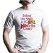 BEHIND THIS SHIRT IS THE BEST MOM IN THE WORLD T-Shirt - 100% Fine Jersey Combed Cotton MENS / UNISEX T-Shirt - Sweat Shop Free