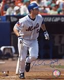 David Wright #5 Autographed/Hand Signed New York Mets Baseball 8x10 Photo