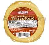 Miller's Sliced Smoked Natural Provolone Cheese 6 oz