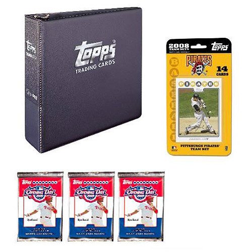 Topps Pittsburgh Pirates 2008 Team Set With Topps 3 Ring Album