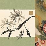 Textile Mum HIGH QUALITY CANVAS Print With Light Added BRUSHSTROKES Chris Paschke 12x12