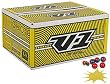 XO V-1 Paintballs - 2000 Round - Red / Blue Shell - Yellow Fill