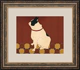 Good Dog II Framed Art Print by Warren Kimble, 16.43 in. x 14.43 in. Framed