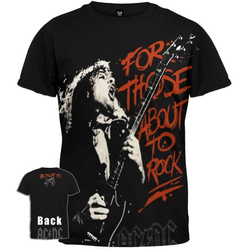 AC/DC - Mens For Those About To Rock T-Shirt
