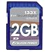 Silicon Power - Carte memoire Secure Digital (133X) - 2GB