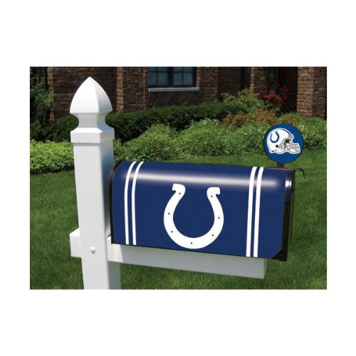 Indianapolis Colts Mailbox Cover and Flag