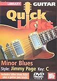 Quick Licks For Guitar Minor Blues Style: Jimmy Page Key:C DVD
