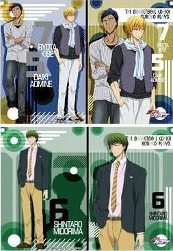 Basketball Mini Notebook Set B of Kuroko green [between Shintaro & Ryota Kise, Aomine Daiki] Fujimaki Tadatoshi (japan import)