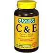 C & E with rose Hips 500 Mg - 100 Softgels